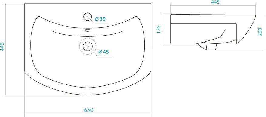 Мебель для ванной Style Line Венеция 65 белая - 18