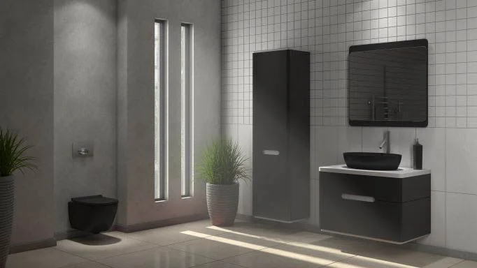 Унитаз подвесной beWash Bogen черный матовый с функцией биде и сиденьем микролифт 88303270 - 1