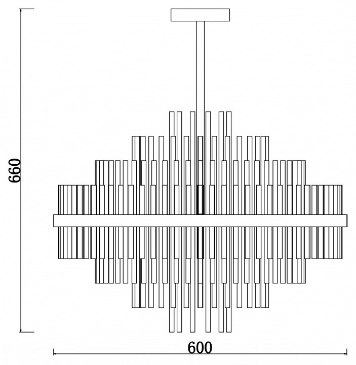 Подвесная люстра Freya FR5216PL-09BS - 3