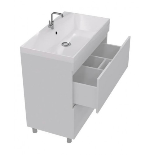 Тумба под раковину напольная Stella Polar Памелла 70 белая SP-00000634 - 1