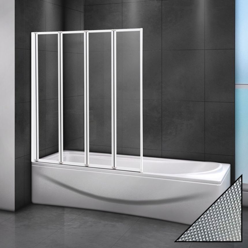 Шторка на ванну Cezares Relax V-4-90/140-P-Bi-L стекло punto RELAX-V-4-90/140-P-Bi-L - 0