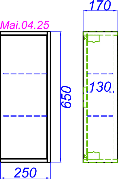 Шкаф Aqwella 5 stars Miami 25 Mai.04.25 - 3