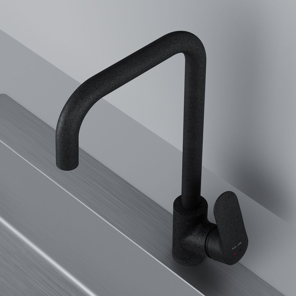 Смеситель для кухни AM.PM Like F8006022 чёрный - 4