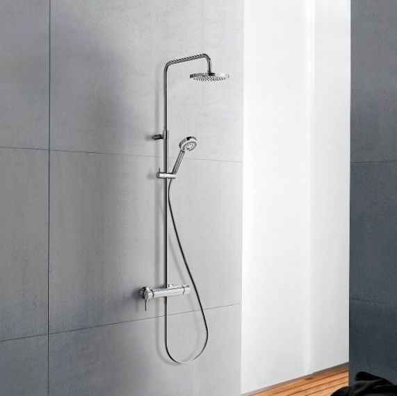 Душевая стойка Kludi Logo с термостатом 6809505-00 - 1