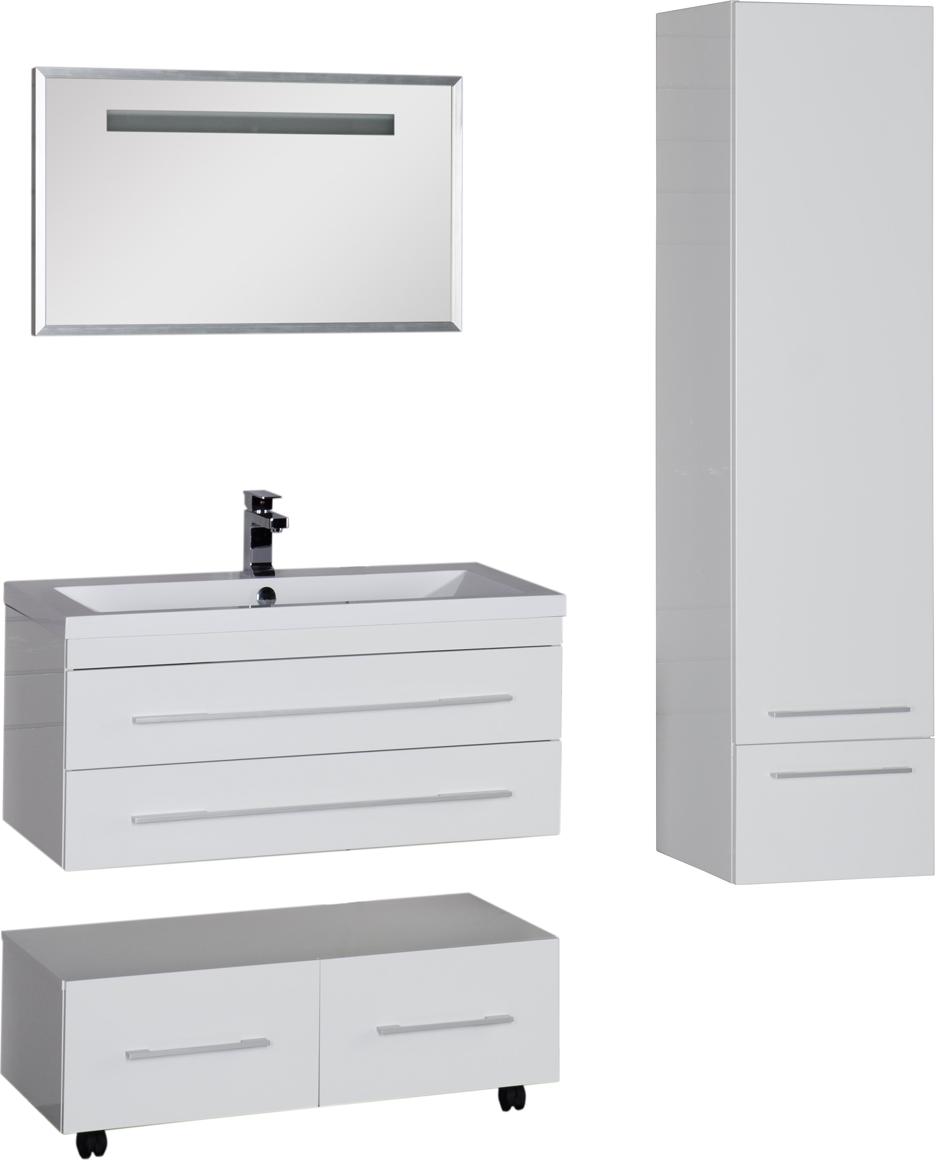 Мебель для ванной Aquanet Нота 90 белая 171492 - 28