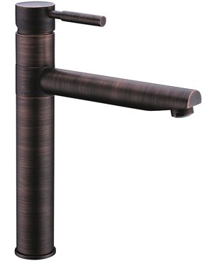 Смеситель Wasserkraft A8147 для кухонной мойки, темная бронза - 0