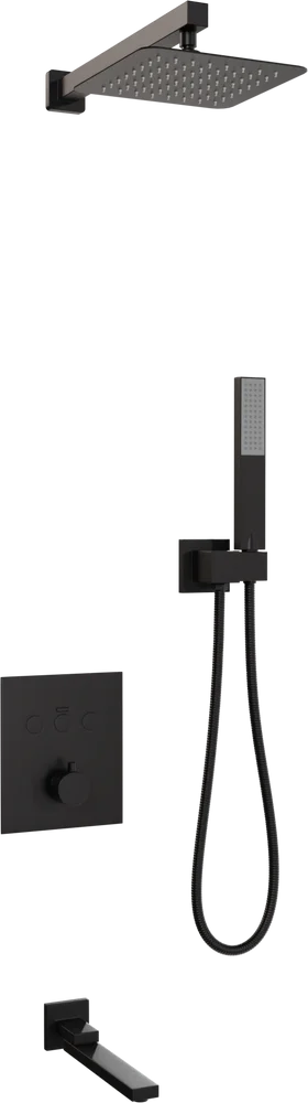 Душевой комплект RGW Shower Panels SP-371B черный матовый 511408371-04 - 0