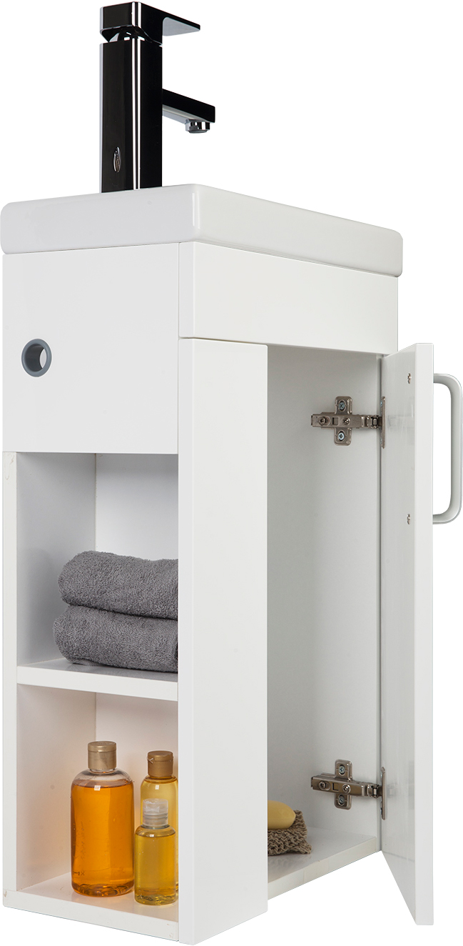 Тумба для комплекта IDDIS Torr 40 L, подвесная, белая TOR40W1i95 - 4