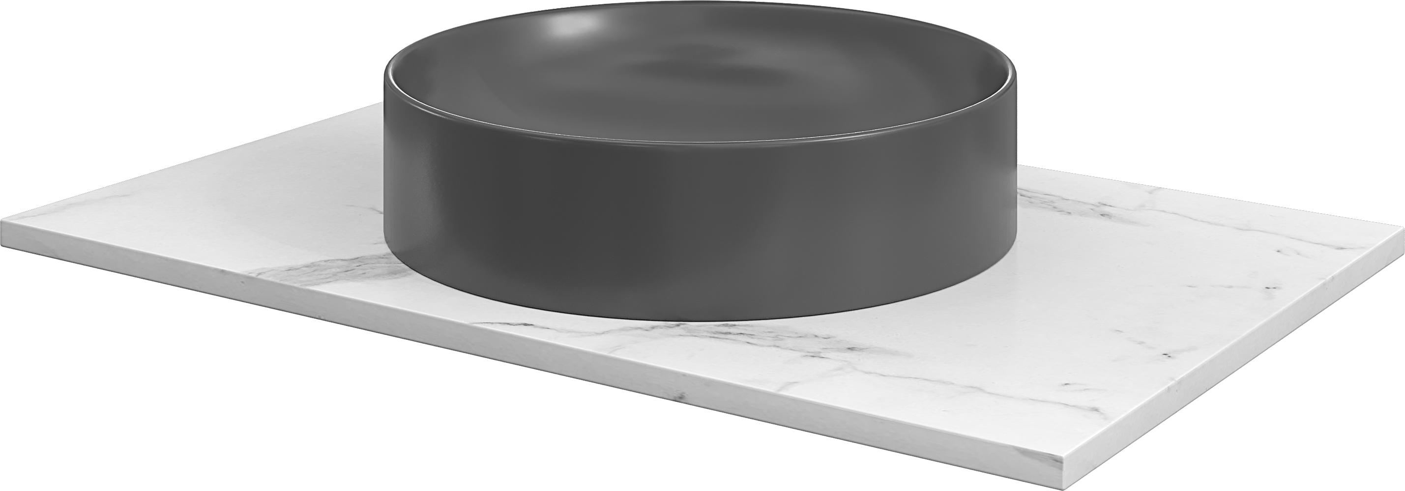 Раковина STWORKI накладная 43 3043-112 антрацит - 4