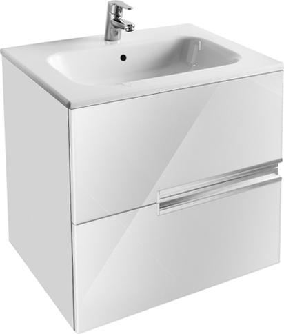 Тумба для комплекта Roca Victoria Nord Ice Edition 60 белая ZRU9302730 - 0