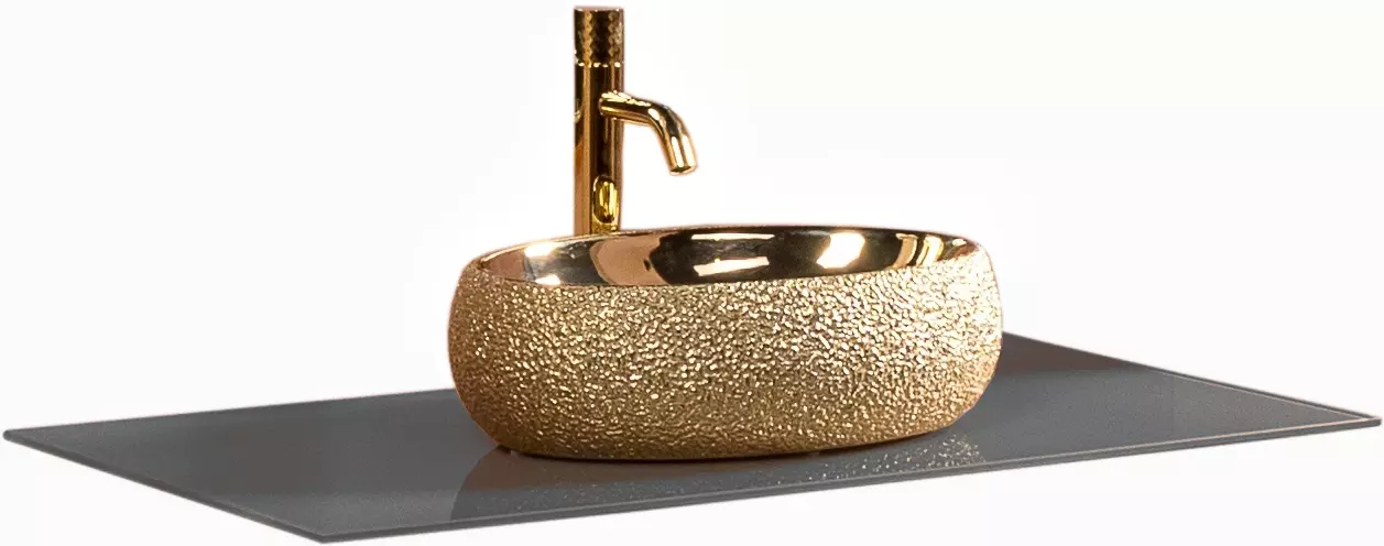 Столешница под раковину Armadi Art Lucido 100 серый 853-100-D - 0