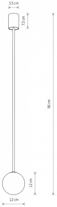 Светильник на штанге Nowodvorski Kier M 10306 - 3