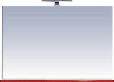 Зеркало Misty Атланта 107 красное Л-Атл03107-04 - 4