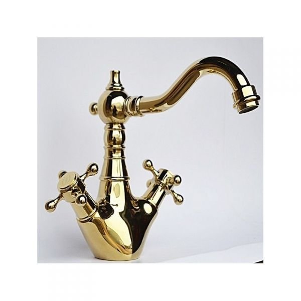 Смеситель для раковины Magliezza Classico золото  50118-do - 0