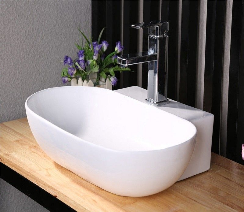 Раковина накладная Ceramalux N 56 белый  9234 - 10