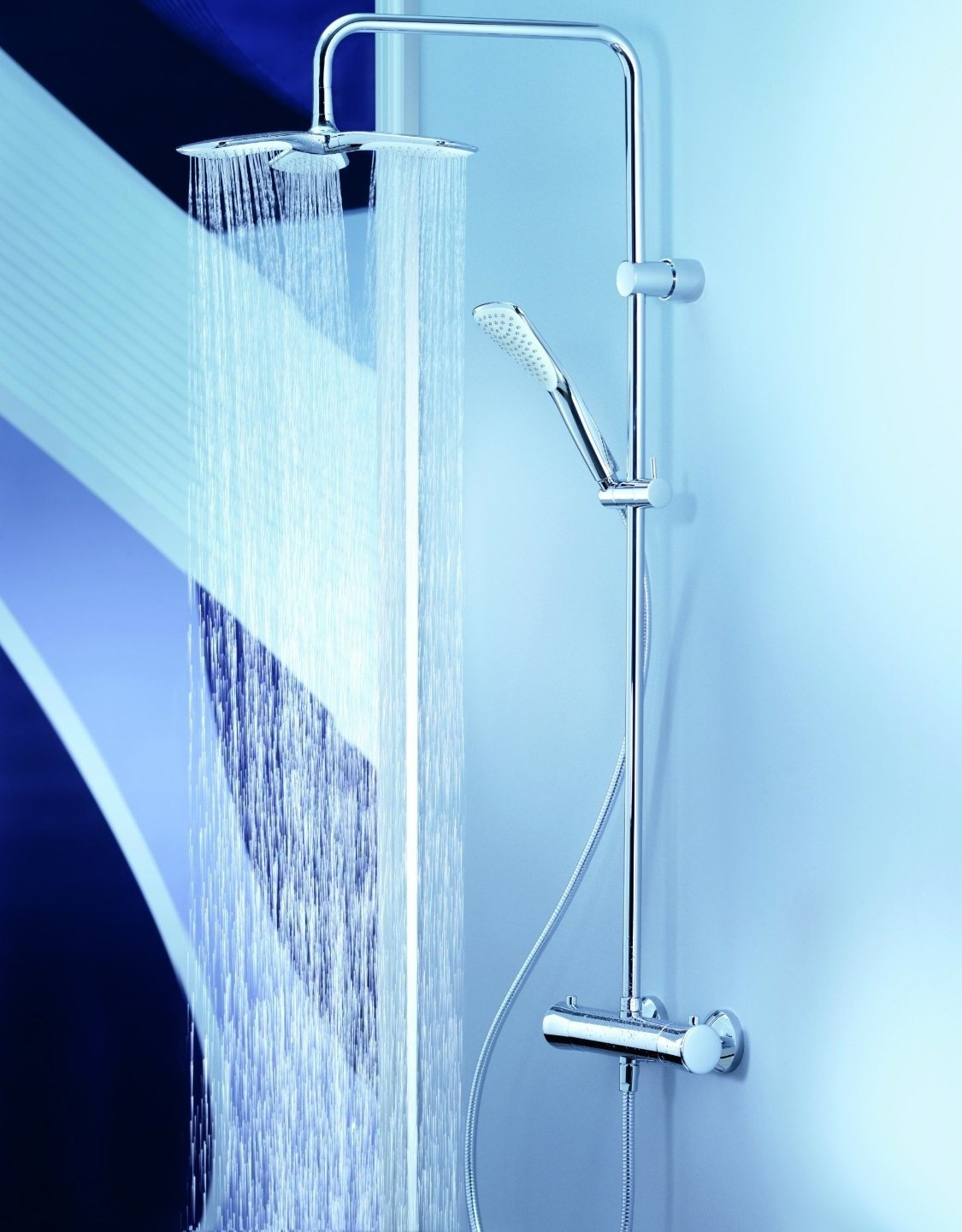 Душевая стойка Kludi Fizz 6709505-00 - 2