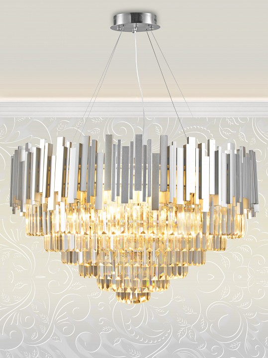 Подвесной светильник Natali Kovaltseva VERTIGO VERTIGO 81440/12C SILVER - 3