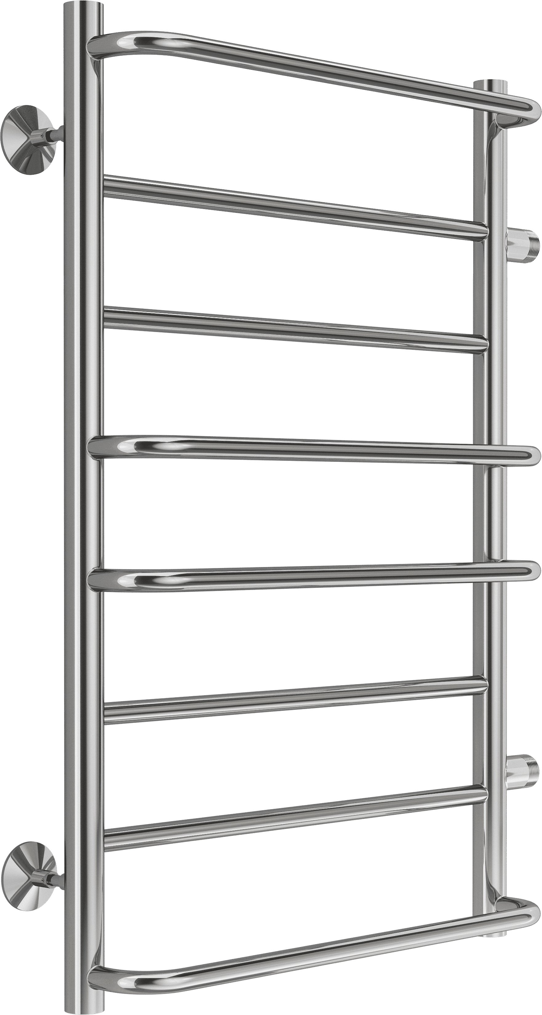 Водяной полотенцесушитель Terminus Евромикс П8 500x800 Хром боковое подключение 4670078530158 - 1