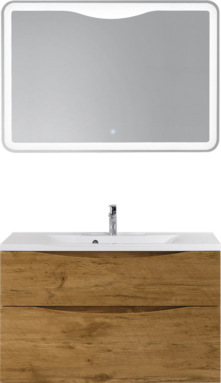 Тумба под раковину BelBagno Marino 100 светлое дерево MARINO-H60-1000-2C-SO-RN-P - 1