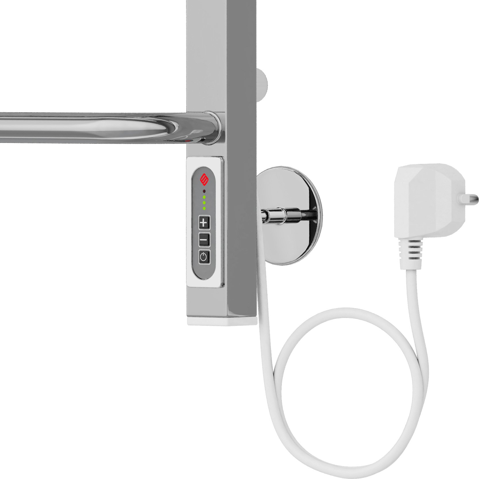 Электрический полотенцесушитель Terminus Евромикс квадро П6 400x650 Хром 4670078531223 - 3