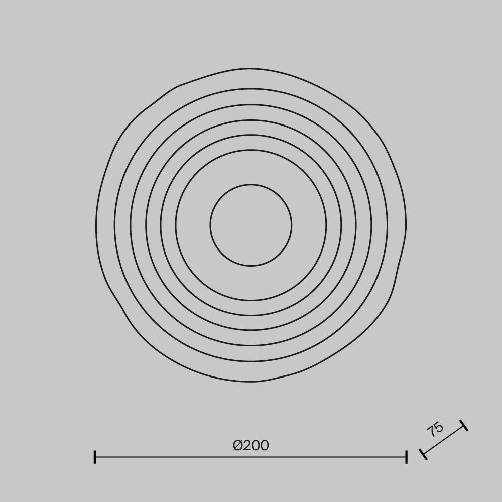 Настенный светодиодный светильник Maytoni Sparkle MOD343WL-L5BS3K - 2