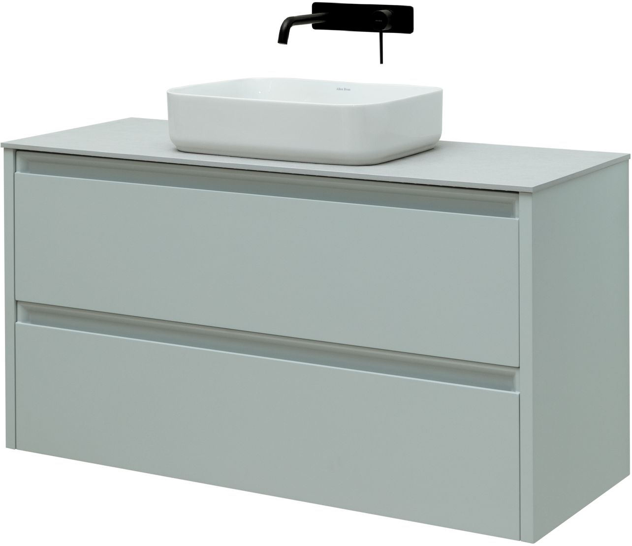 Тумба под раковину Allen Brau Fantasy 120 светло - зеленый матовый 1.11005.PWM - 0