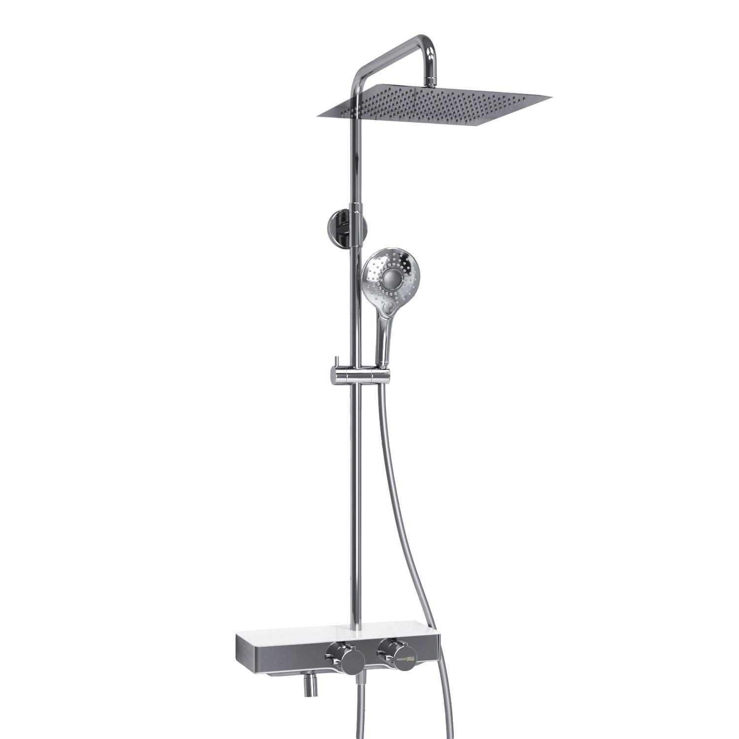Душевая система WasserKraft 30 с термостатом хром A113.118.101.CH Thermo - 0