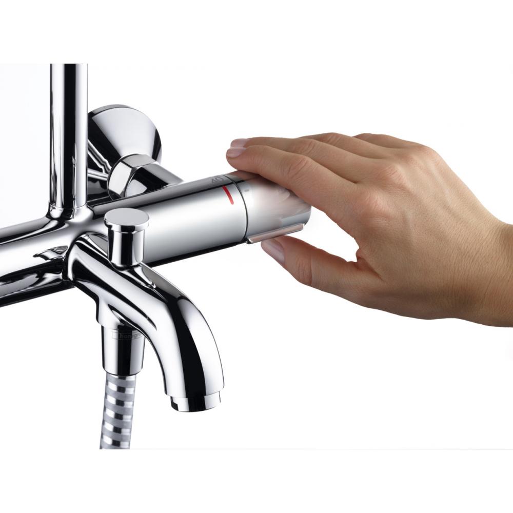 Душевая стойка Hansgrohe Vernis Blend 26274000 Showerpipe 200 1jet с термостатом, хром - 1