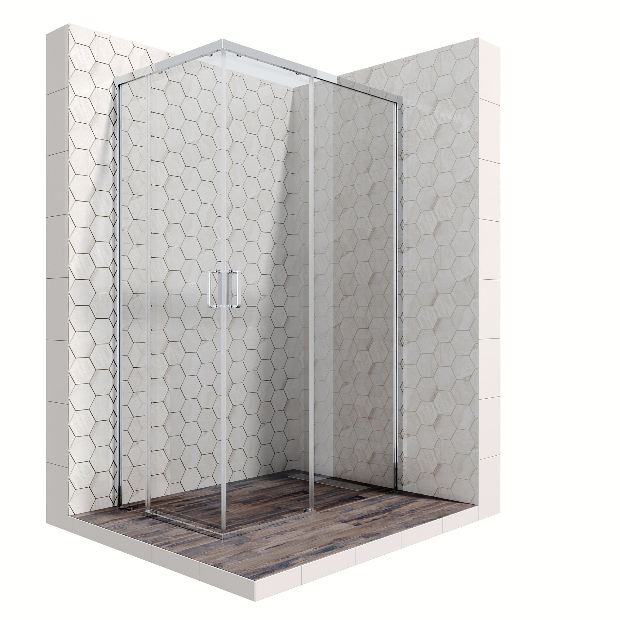 Душевой уголок Ambassador Queen 11011106R 120x80 - 0