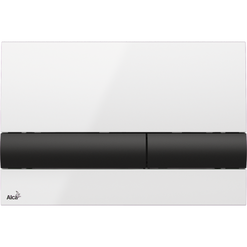 Кнопка смыва AlcaPlast  белый матовый  M1710-8 - 0