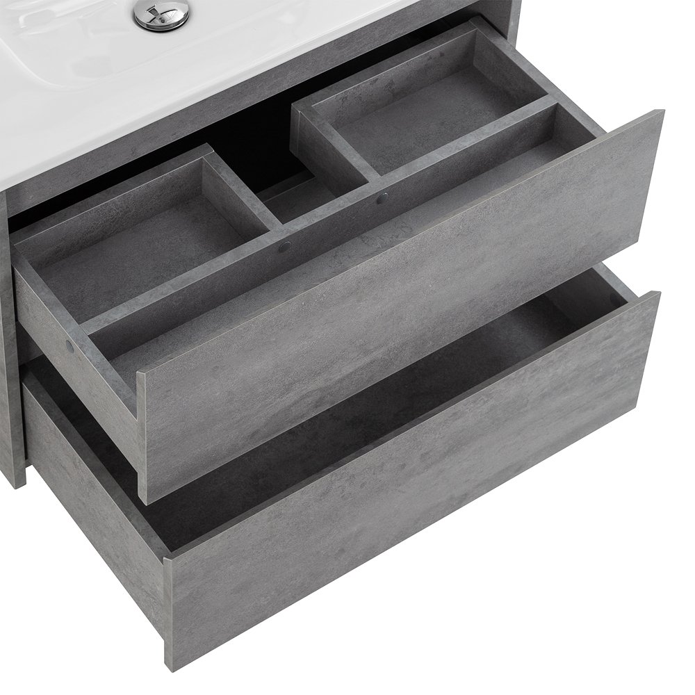 Тумба под раковину BelBagno Kraft 60 серый KRAFT-600-2C-SO-CG - 4