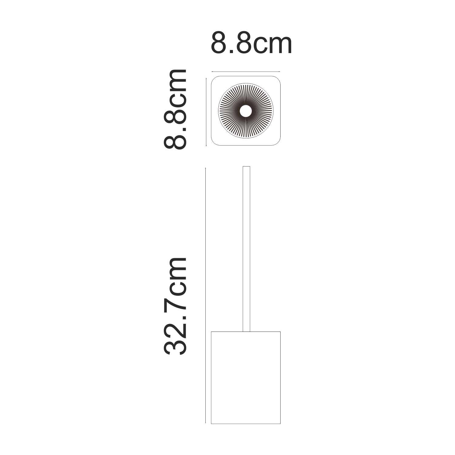 Fulda K-691127 Щетка для унитаза - 2