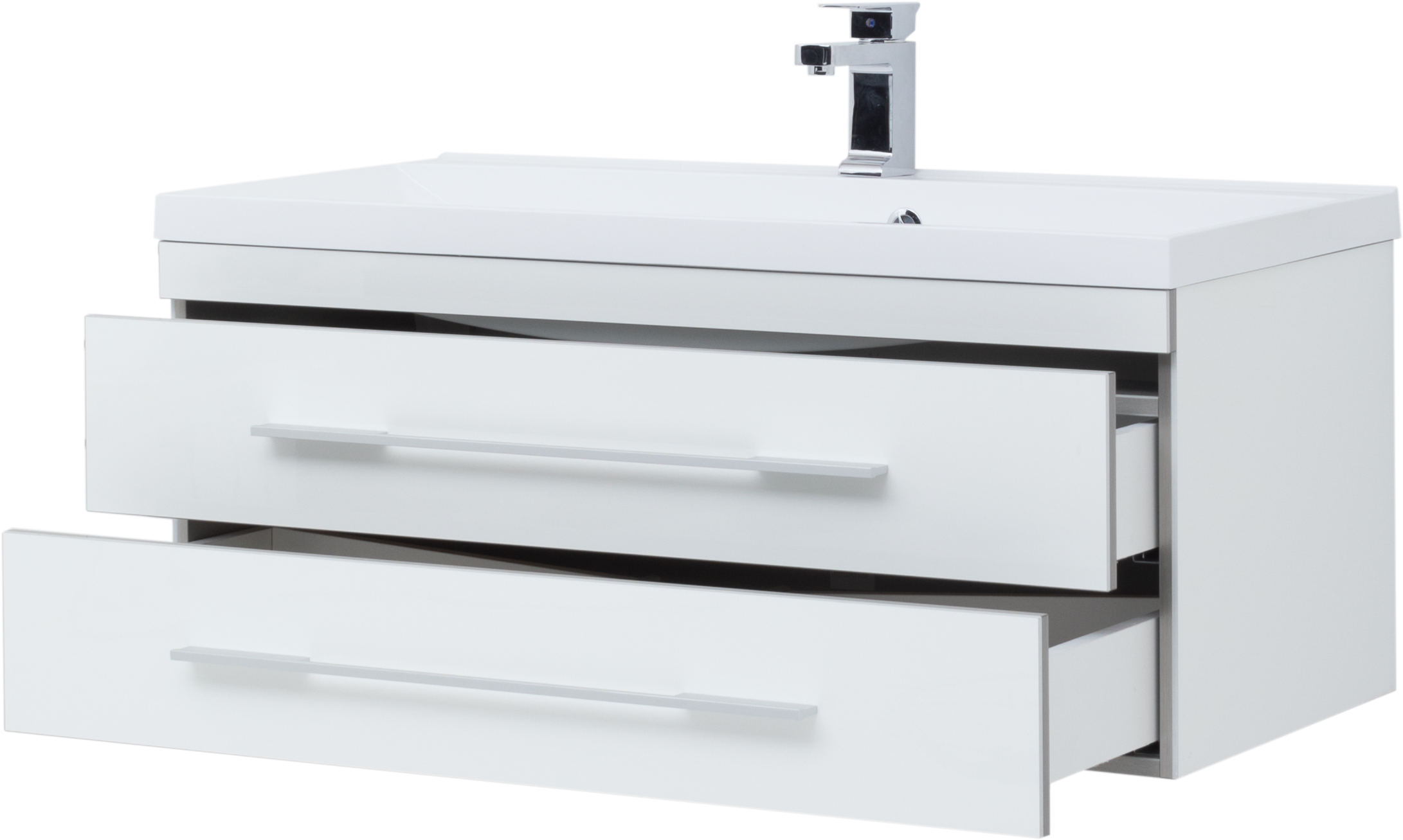 Мебель для ванной Aquanet Верона 100 подвесная белая - 6