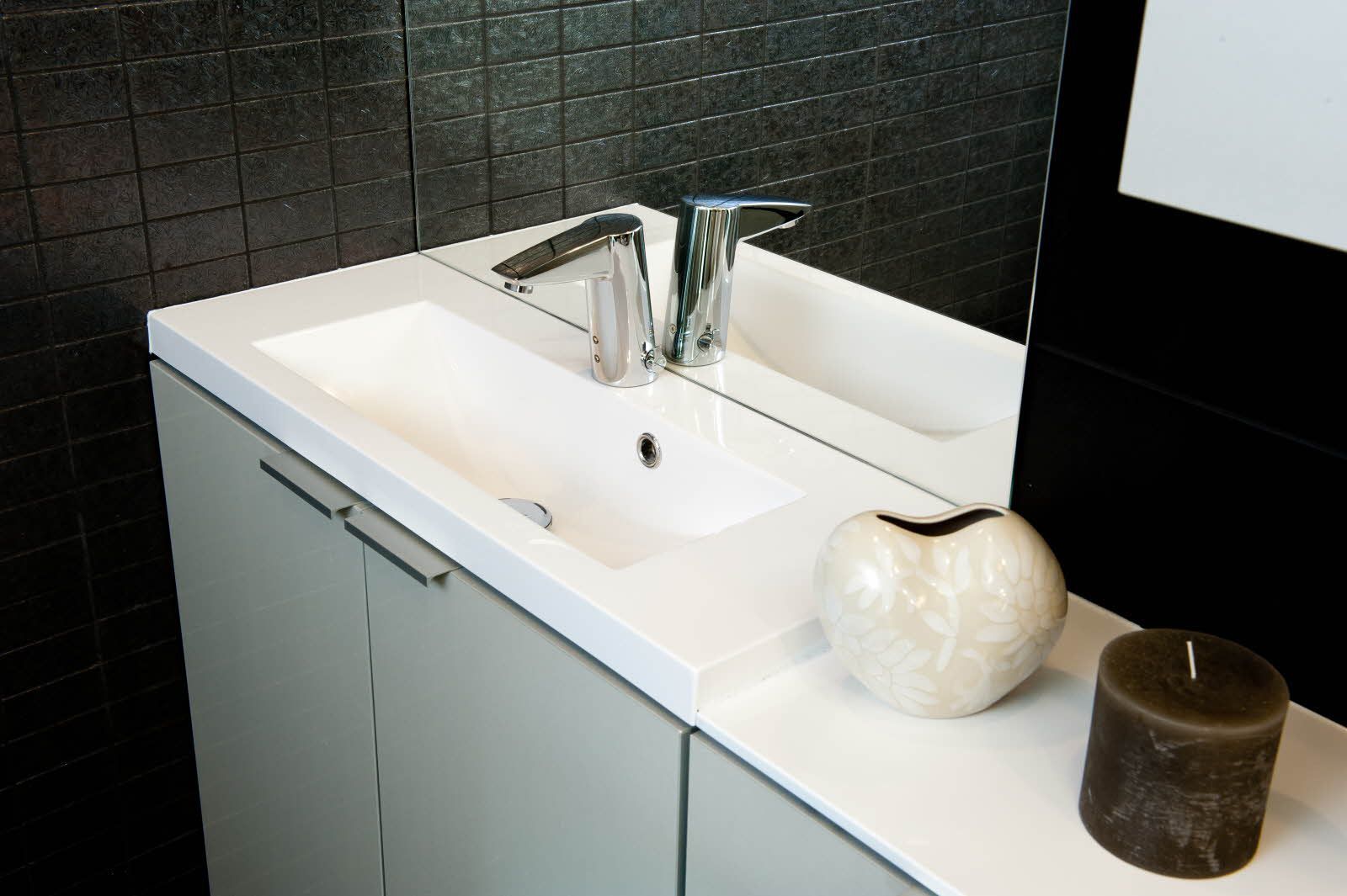 Смеситель для раковины Oras Cubista хром  2814F - 1