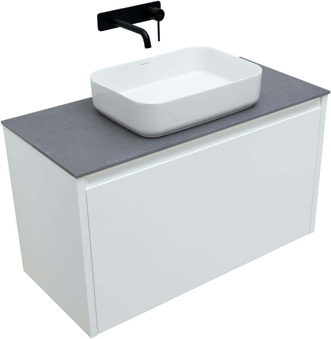 Тумба под раковину Allen Brau Fantasy 100 белый матовый 1.11004.WM - 2