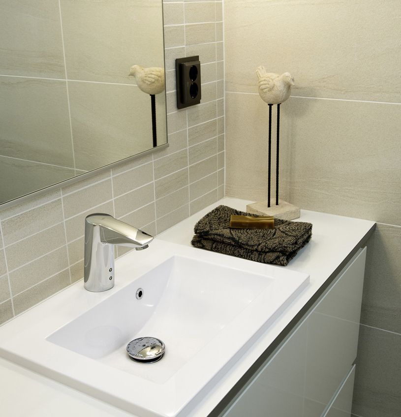 Смеситель для раковины Oras Cubista хром  2814F - 5