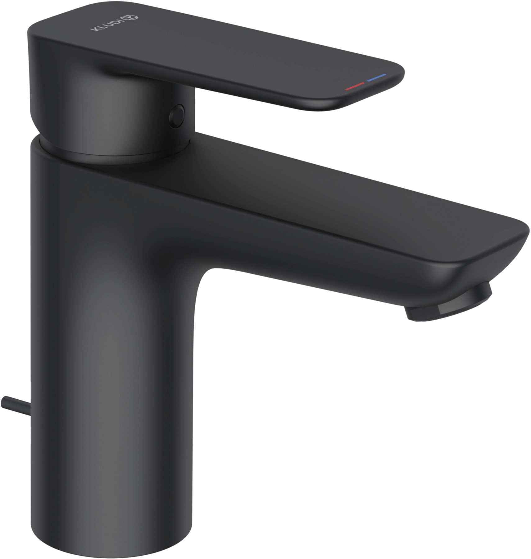 Смеситель для раковины Kludi Pure&Style 402903975 черный матовый - 0
