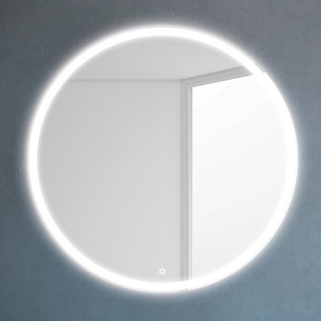 Зеркало BelBagno Marino 80 bianco lucido  SPC-RNG-800-LED-TCH - 0