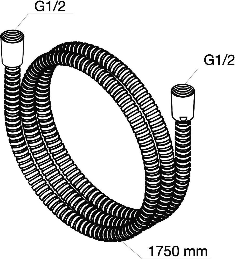 Душевой шланг AM.PM F0400264 - 1