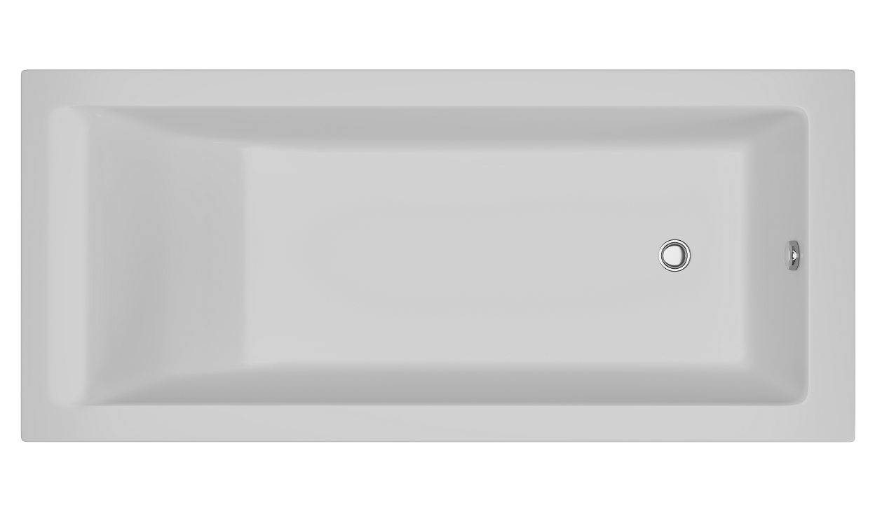 Ванна из литьевого мрамора Delice Diapason 180х80 белый DLR330009 - 0