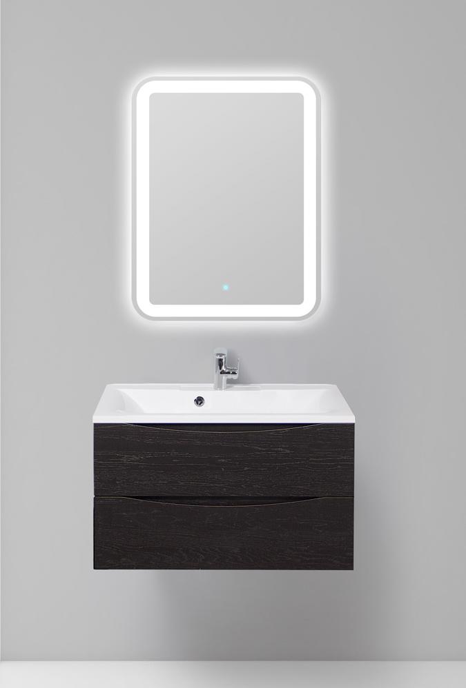 Комплект мебели Belbagno Marino 80 темное дерево - 0