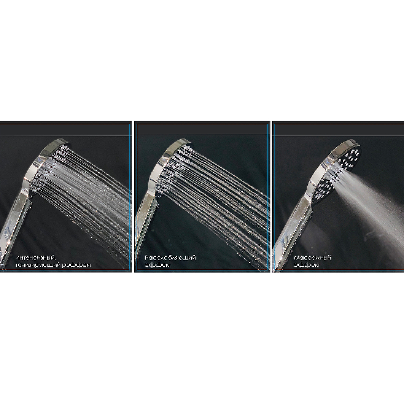 Душевая кабина Royal Bath BK 120x80 R профиль хром стекло матовое RB8120BK5-WC-R - 3