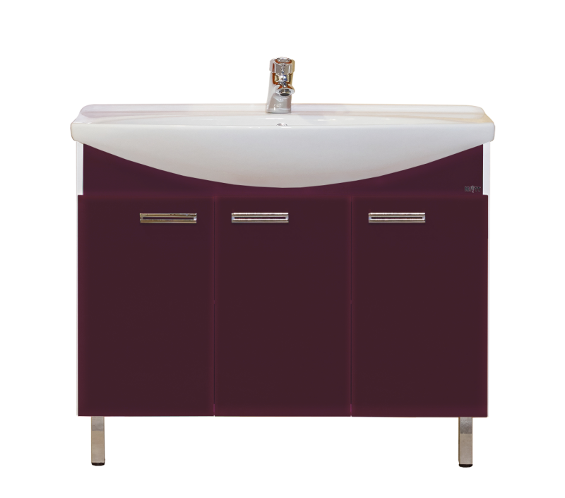 Джулия -105 Тумба прямая бордовая Л-Джу01105-1010Пр - 0