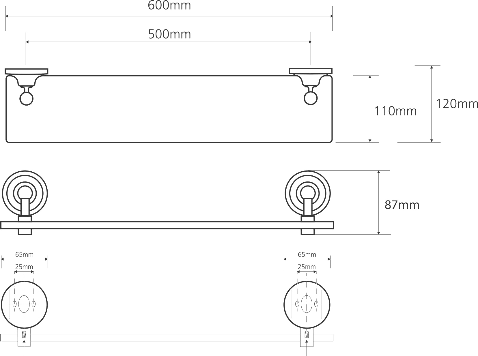 Полка Bemeta Retro  144202248 - 1
