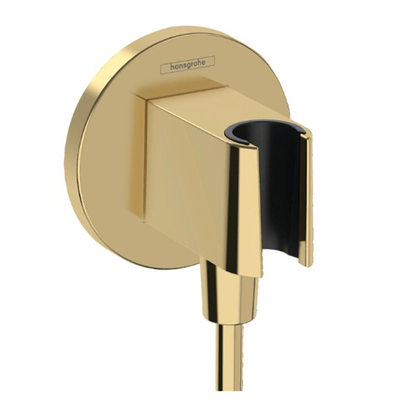 Шланговое подключение Hansgrohe Fixfit S полированное золото 26888990 - 0