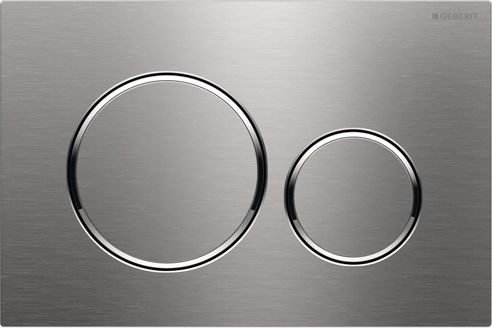Кнопка смыва Geberit Sigma 20 115.882.SN.1 нержавеющая сталь - 0