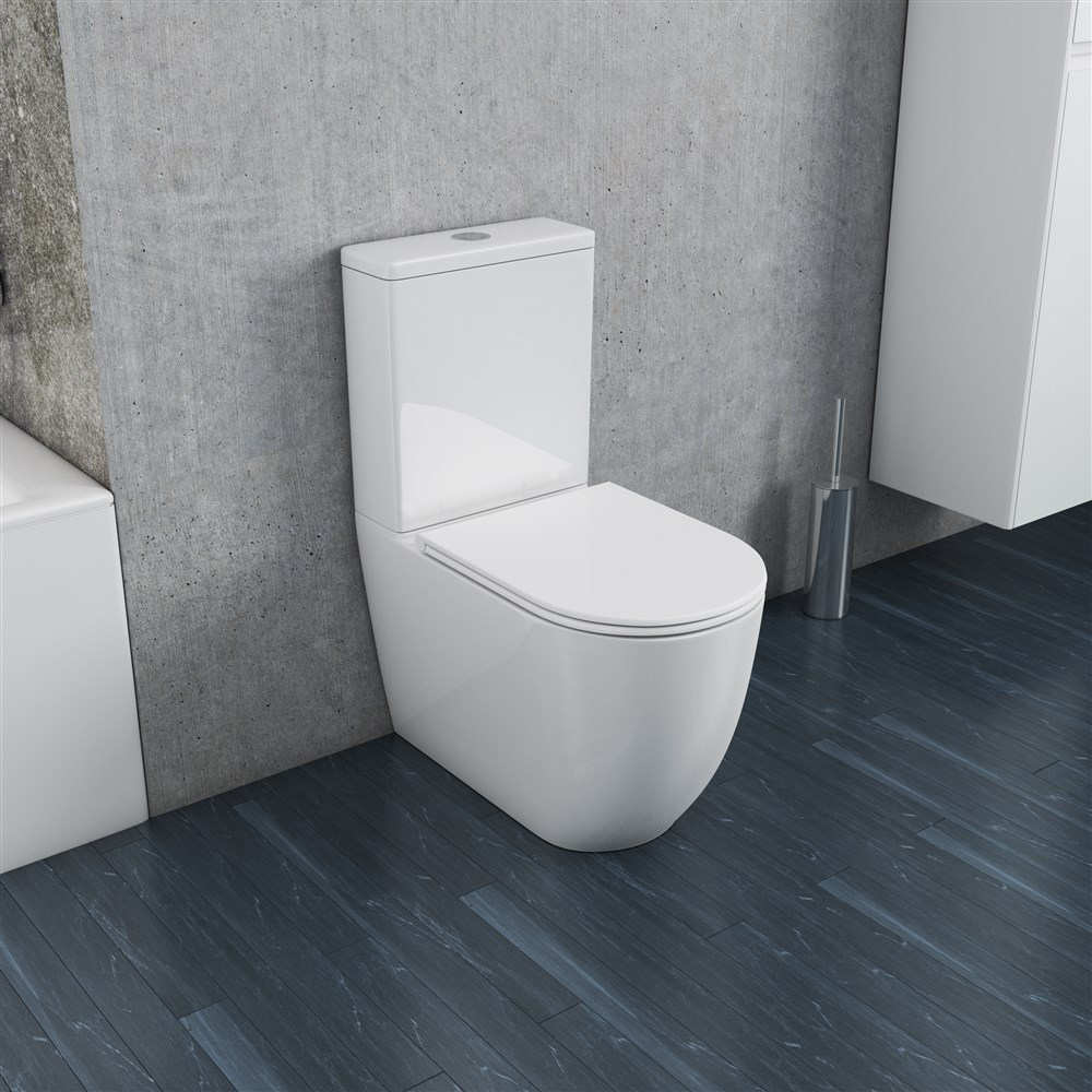 Унитаз-компакт Owl Vind Cirkel-GL TOWLT190301 - 1