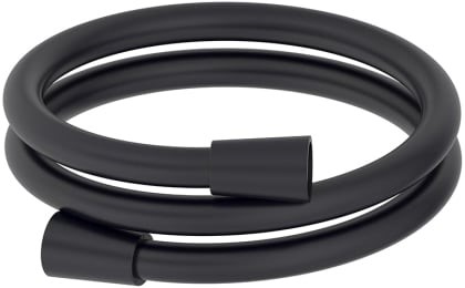 E75206-BL шланг для душа /1,6 м/ (черный матовый) - 0