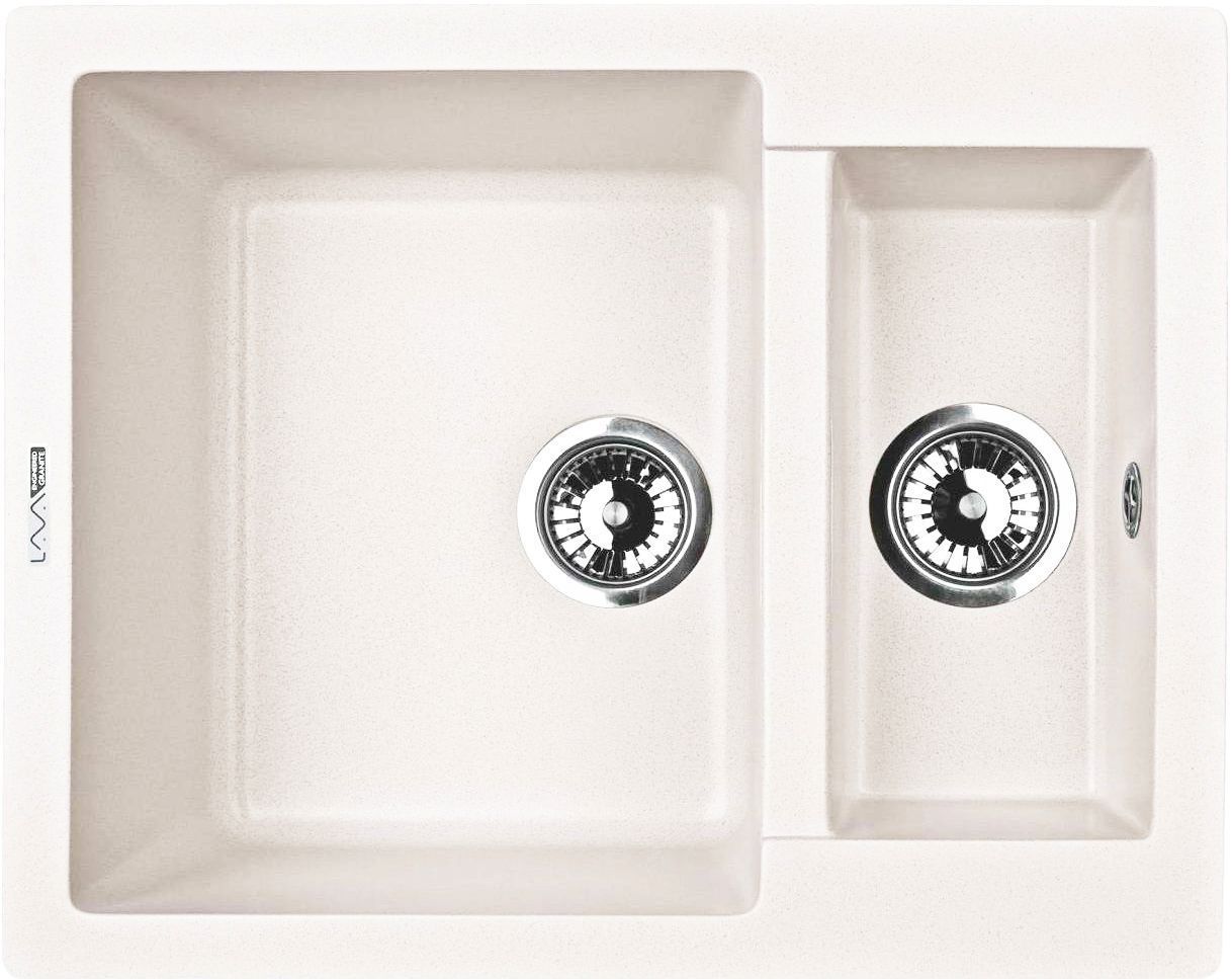 Мойка кухонная Lava D1 белая D1.LAT - 0