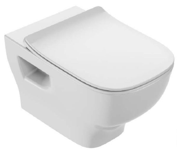 Крышка-сиденье Jacob Delafon Struktura E20606-WTE с микролифтом - 1